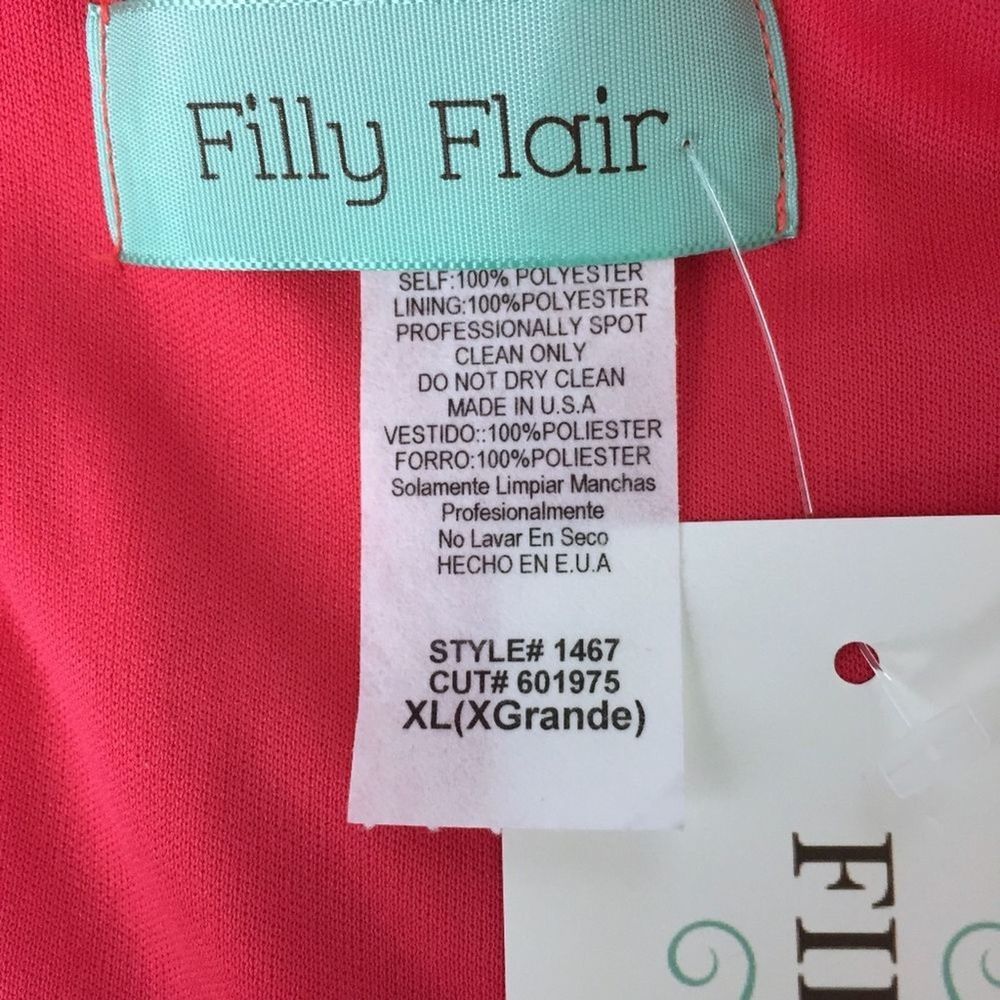 Filly Fair | Coral Lace Boat Neck Low Back Dress - Picture 8 of 8